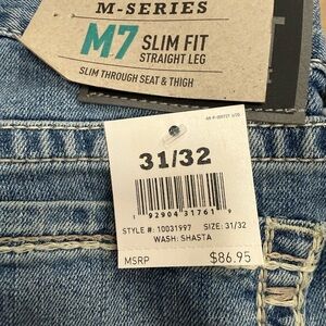 Ariat M7 Slim Fit Jeans - Shasta Blue
